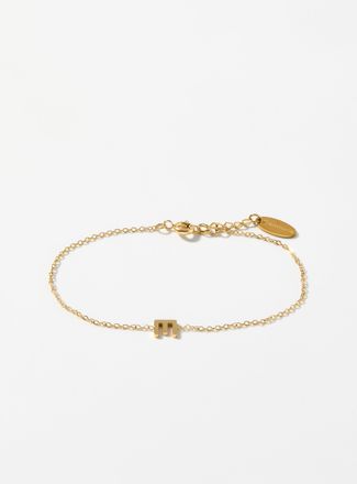 Simons Womens Alphabet character chain bracelet