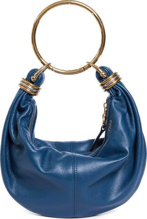 Chloé Small Bracelet Hobo Bag in Tapestry Blue at Nordstrom