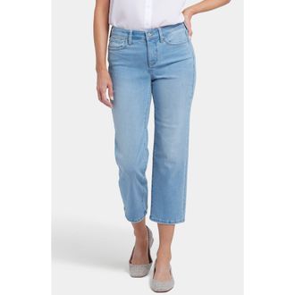NYDJ Piper Cool Embrace Relaxed Crop Straight Leg Jeans in Canary Beach at Nordstrom Rack, Size 00