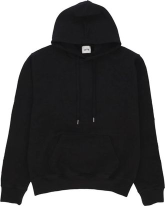Arte Zwarte lichtgewicht capuchontrui - Heren - Hoodies - Zwart - L - Katoen - Hoodies & sweatvesten
