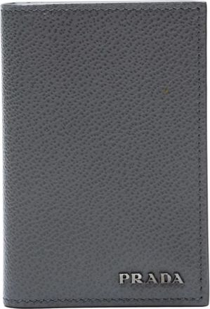Prada Portacarte in pelle Saffiano 2020-2025 - Grigio