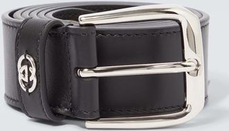 Gucci GG leather belt