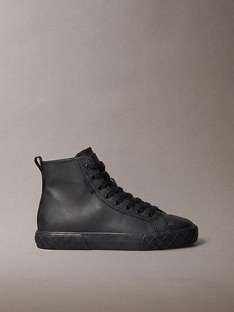 Calvin Klein CK Leo Hoge Sneakers Van Rubber In