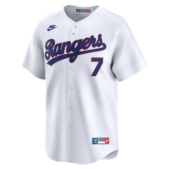 Nike Iv&aacute;n Rodr&iacute;guez Texas Rangers Cooperstown Nike Mens Dri-FIT ADV MLB Limited Jersey in White | CO25TXC1QRN-WXX