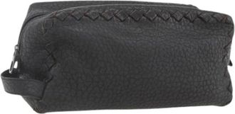 Bottega Veneta Pre-owned Clutches, female, Brown, Size: ONE SIZE Pre-owned Vintage Clutch Bag
