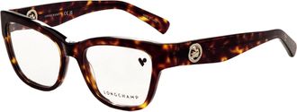 Longchamp Womens 52 mm Brown Opticals
