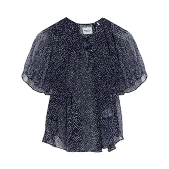 Isabel Marant Top - female - Marant &eacute;toile - Blouses - Multicolor - M - Blouses & Shirts