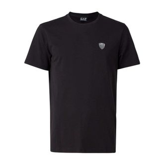 Emporio Armani Casual Katoenen T-Shirt voor Mannen - Heren - T-shirts - Zwart - 3XL - Katoen - Tops