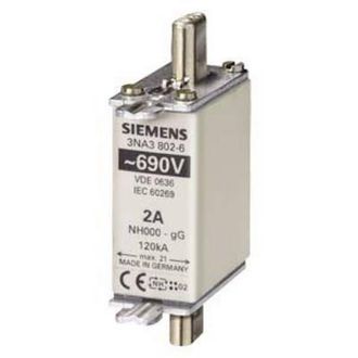SIEMENS Fusible Siemens Nh-sicherungseinsatz Gr.000 35a 690v 250v