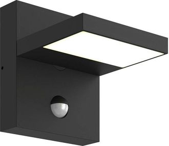 Lucande Led Silvan in Nero da Alluminio - Lucande