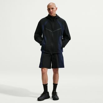 Nike Mens Tech Dri-FIT Woven Color-Block Shorts in Black | IF1335-010