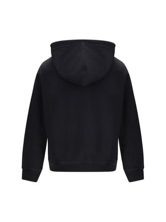 Brunello Cucinelli Mens Hoodie Cotton Black Sweatshirts Sweater