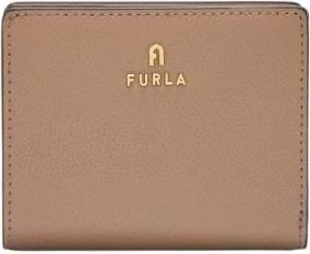 Furla Camelia Mini Wallet - Dames - Portefeuilles - Beige - ONE Size - Leer - Accessoires