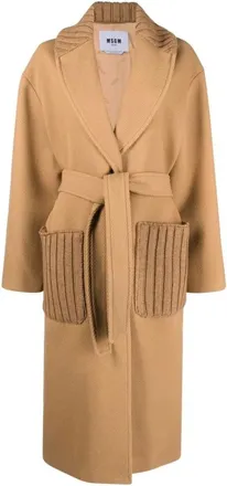 Msgm Msgm, Donna, Cappotti, Marrone, M, new