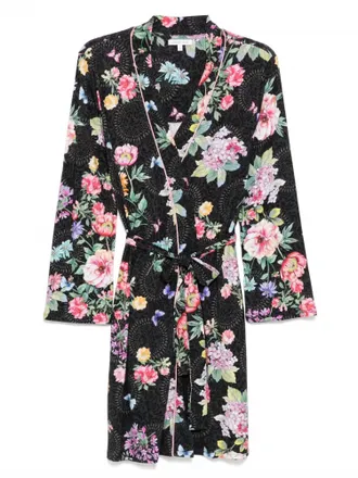 Johnny Was Womens Jonesy Sleep Robe In Saint Ophelia
