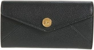Chlo&eacute; Envelope Long Wallet in Black at Nordstrom