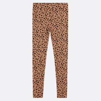 La Redoute Collections Legging met hoge taille en dierenprint
