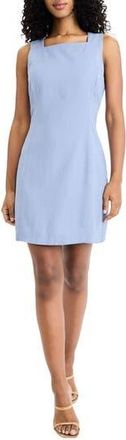 Donna Morgan Square Neck Sleeveless Minidress in Infinity at Nordstrom Rack, Size 12