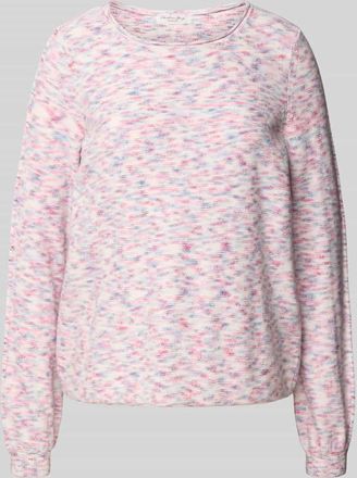 Christian Berg Strickpullover mit Rundhalsausschnitt in Rosa, Größe XXL