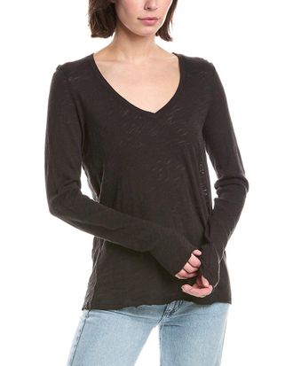 ATM Anthony Thomas Melillo Atm Anthony Thomas Melillo V-Neck Slub T-Shirt
