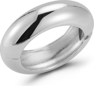 Sphera Milano Polished Bangle Bracelet in Silver at Nordstrom Rack