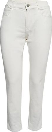 Stella McCartney Pantaloni con logo 2024 - Bianco