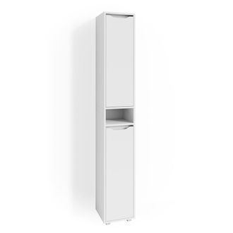 Vicco Armario De Ba&ntilde;o Ruben, Blanco, 30 X 192.5 Cm, Vicco