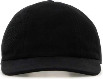 Gucci Black Cotton Baseball Cap