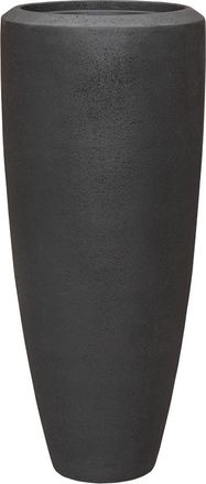 Baq Hoher Blumentopf Polystone Plain Partner ø 37/ H 90 cm - Schwarz