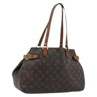 Louis Vuitton Pre-owned Shoulder Bags, female, Brown, Size: ONE SIZE Pre-owned Monogram Tote Bag
