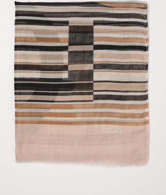 Liu Jo Sciarpa Liu Jo in tessuto a righe