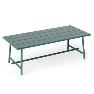 Fatboy Freds Outdoor Tisch 220 x 100 cm, salbeigr&uuml;n dunkel (Exklusive Edition)