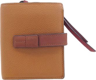 Loewe Brown Leather Wallet (Bi-Fold) (Pre-Owned)