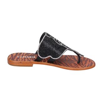 Caf&egrave;noir Flip Flops, female, Black, Size: 7 US sandali Poliestere