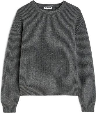 Jil Sander Rib-knit Wool Sweater