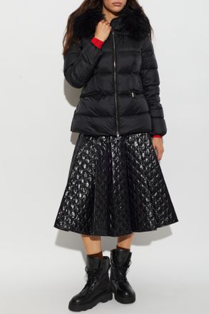 Moncler Boed Puffer Jacket, Womens, Black
