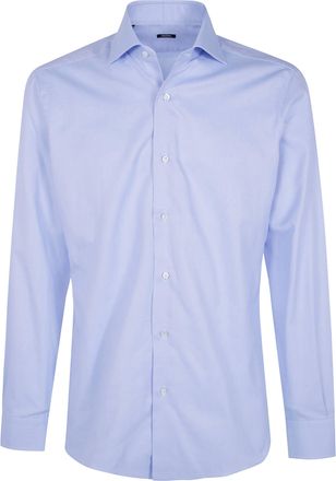 Barba Shirt Classic Oxford I1u13p0157116.U 0003 Light Blue