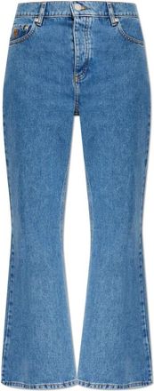 By Malene Birger Houston Jeans - Dames - Cropped Jeans - Blauw - W30 - Katoen - Jeans