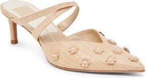 Dolce Vita Kenton Floral Mule in Light Natural Multi Raffia at Nordstrom Rack, Size 9.5