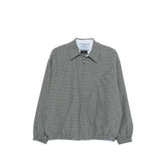Prada Checked Poplin Jacket