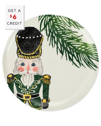 Vietri Vietri Nutcrackers Salad Plate With $7 Credit