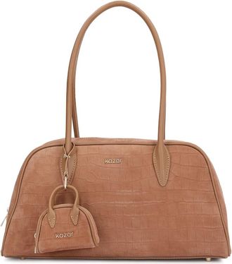 Kazar Kyle Handtas - Dames - Schoudertassen - Bruin - ONE Size - Tassen