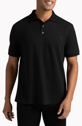 HyperNatural Matterhorn Supima Cotton Blend Polo in Black Beauty at Nordstrom Rack, Size Xx-Large