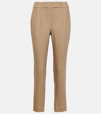 Brunello Cucinelli Cotton-blend twill chinos