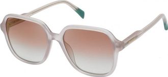 Zadig&Voltaire Womens SZV375556K7G 55 Sunglasses - Blush - One Size