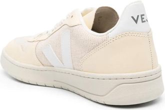 Veja Womens Sneakers Beige Leather