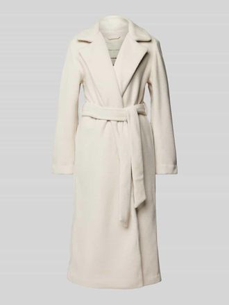 Freequent Mantel mit Bindegürtel Modell RIGGO in Offwhite, Größe XL