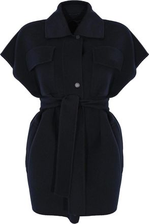 Max Mara Elegia Jacket In Wool Blend Fabric