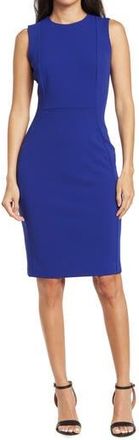 Calvin Klein Sleeveless Sheath Dress in Ultramarin at Nordstrom Rack, Size 10