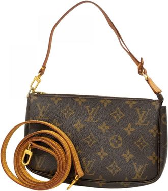 Louis Vuitton Brown Pouch (Pre-Owned)